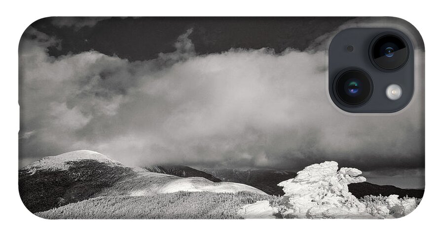 4000 Footer iPhone 14 Case featuring the photograph Winter Magic, Mount Eisenhower by Jeff Sinon