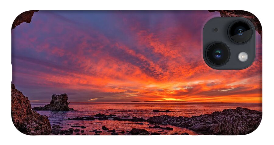 Winter iPhone Case featuring the photograph Winter Sunsets in So Cal by Eddie Yerkish