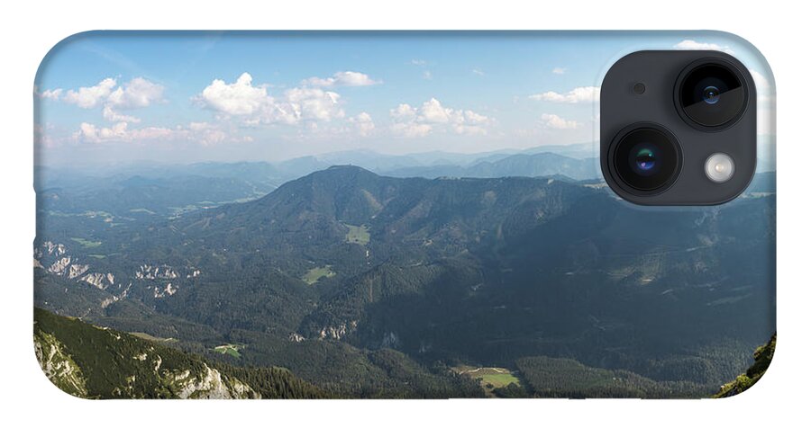  iPhone Case featuring the photograph Wonderful view of Otscher valley by Vaclav Sonnek