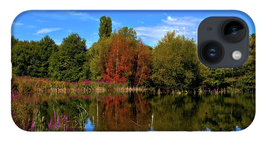Nature iPhone 14 Case featuring the photograph Woodland Pool by Stephen Melia