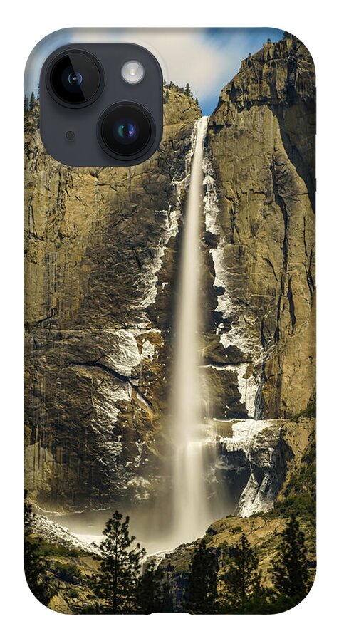 Yosemite Falls iPhone 14 Case featuring the photograph Yosemite Falls Long Exposure by Lindsay Thomson