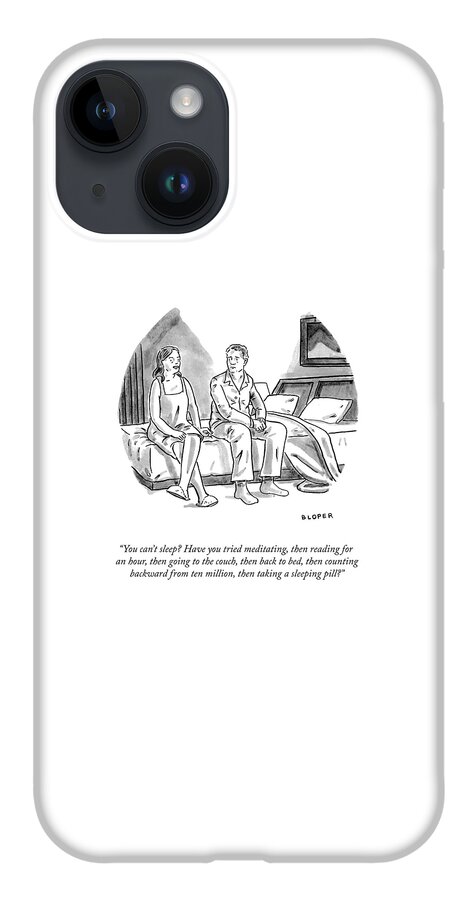 You Can't Sleep? iPhone Case