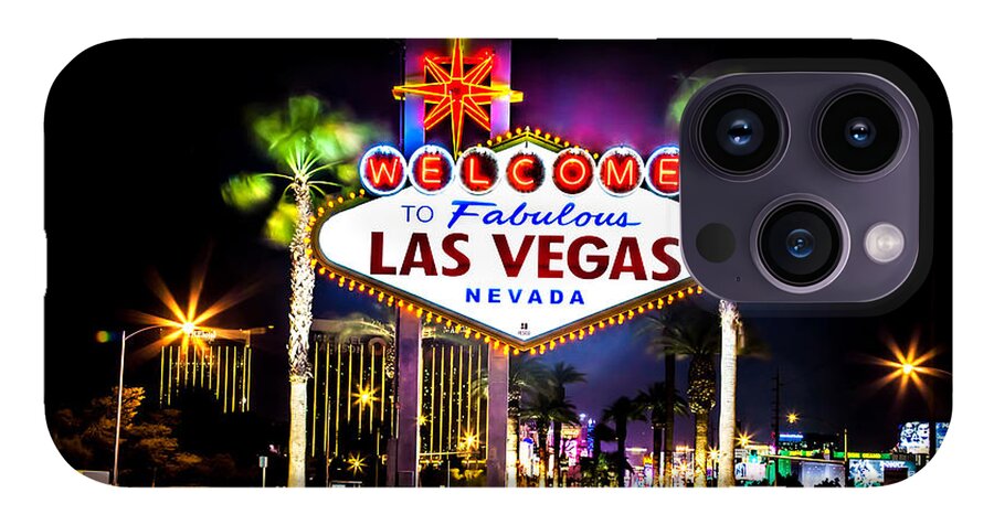 Las Vegas Sign LIGHTS Nevada Phone Case Cover For iPhone 15 14 13 12 Pro Max