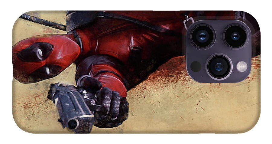 Deadpool - The Merc With A Mouth iPhone 14 Pro Max Case by Joseph