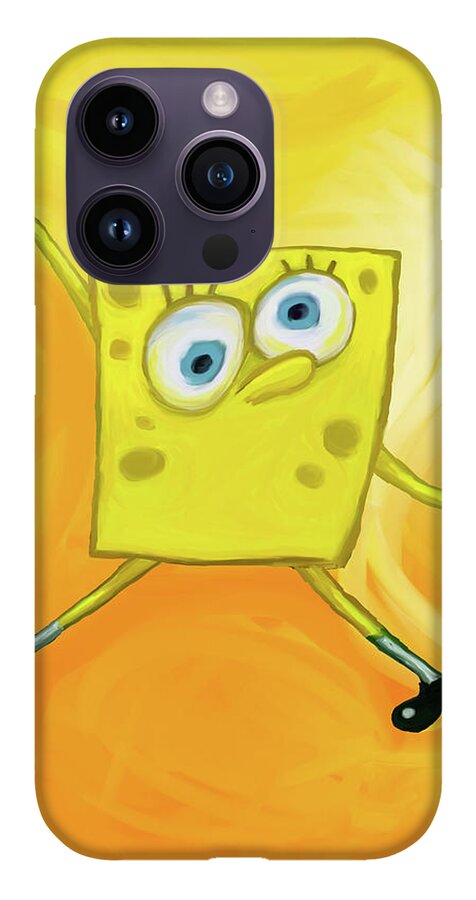 Spongebob iPhone 14 Pro Max Case by Squidward - Fine Art America