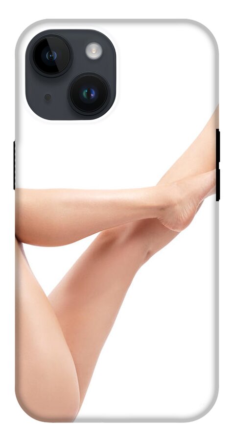Bare Woman Legs #2 iPhone 14 Tough Case by Maxim Images Exquisite
