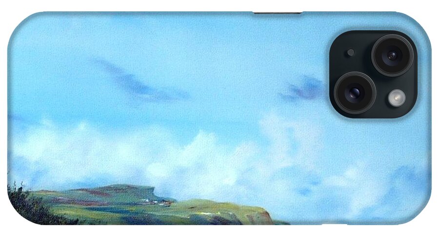 Kettleness iPhone Case featuring the painting Kettleness Yorkshire by Jean Walker