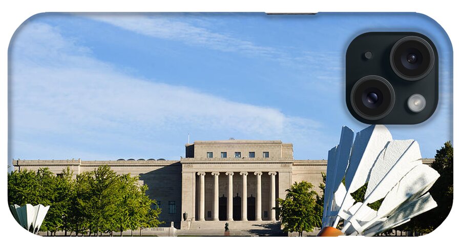Kansas City iPhone Case featuring the photograph Nelson Adkins Art Museum by Andee Design