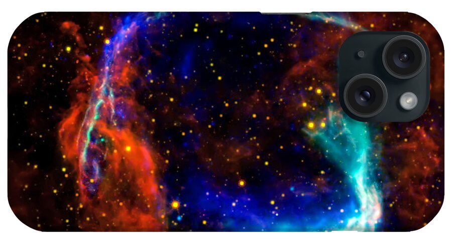 Nasa Images iPhone Case featuring the photograph Supernova by Jennifer Rondinelli Reilly - Fine Art Photography