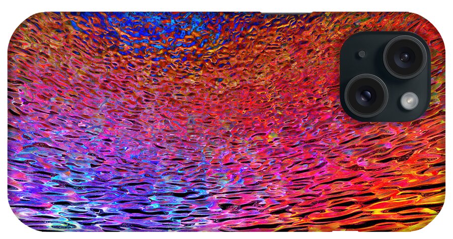 Ripples iPhone Case featuring the digital art 022615 by Matthew Lindley