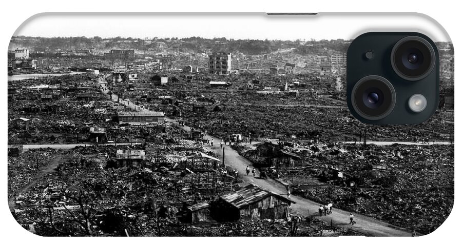 1923 Great Kanto Earthquake iPhone Case featuring the photograph 1923 Great Kanto Earthquake by Us Geological Survey