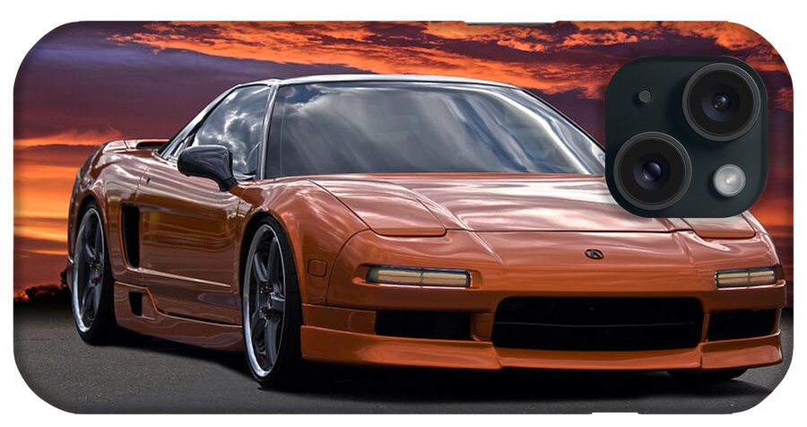 Auto iPhone Case featuring the photograph 1996 Acura NSX by Dave Koontz