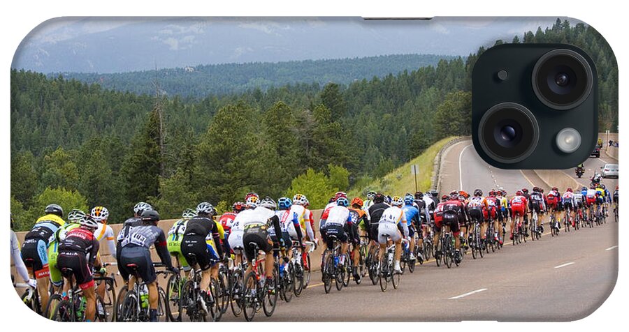 Usa Pro Cycling Challenge iPhone Case featuring the photograph 2014 USA Pro Cycling Challenge #1 by Steven Krull
