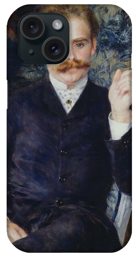 Renoir iPhone Case featuring the painting Albert Cahen d Anvers by Pierre Auguste Renoir