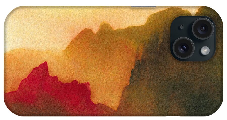 Nature iPhone Case featuring the painting Amorphous 17 #1 by The Art of Marsha Charlebois