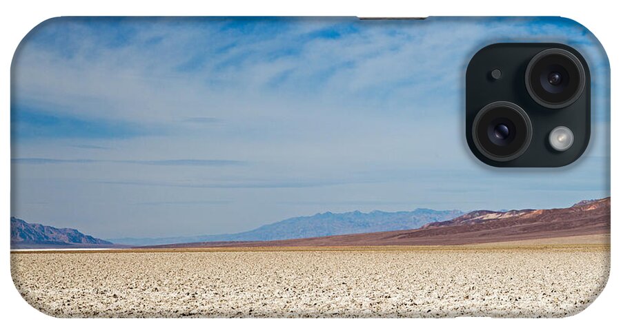 Afternoon iPhone Case featuring the photograph Badwater Basin Death Valley National Park #1 by Fred Stearns