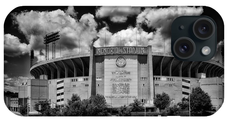 Baltimore iPhone Case featuring the photograph Baltimore Memorial Stadium 1960s #1 by Mountain Dreams