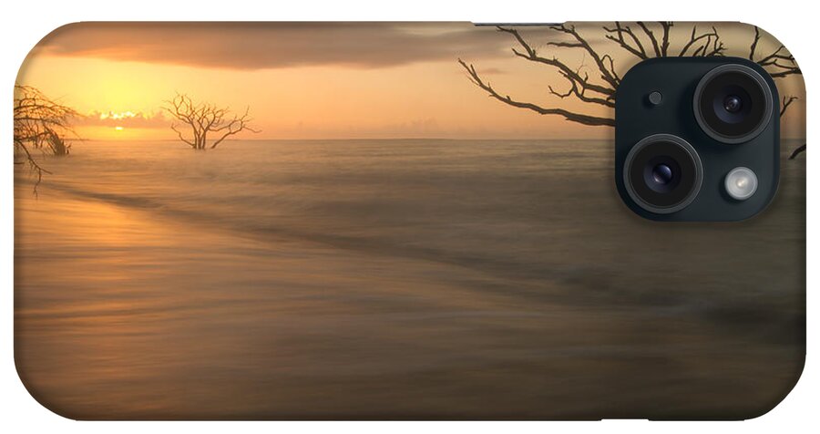 Sea iPhone Case featuring the photograph Sunrise at Botany Bay Beach by Doug McPherson