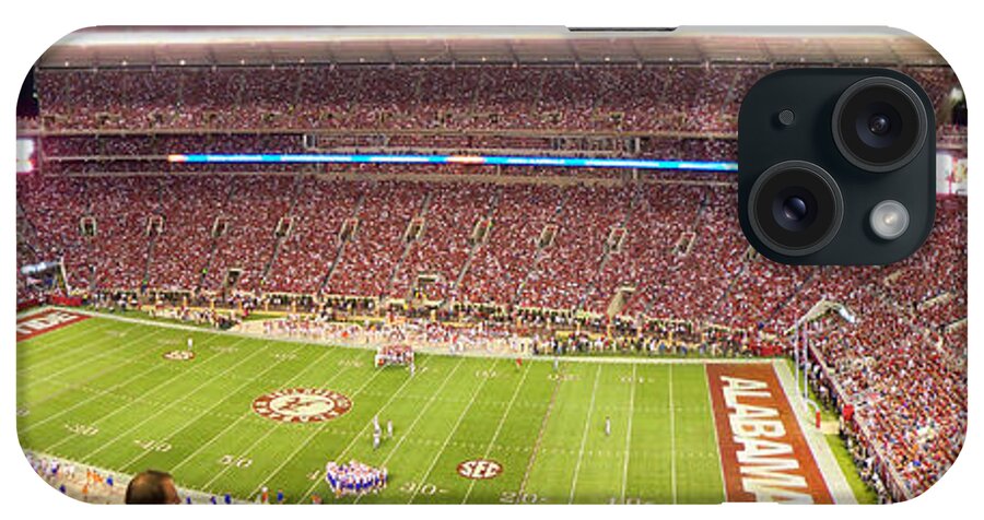 Bryant Denny Stadium iPhone Case featuring the photograph Bryant Denny Stadium #1 by Georgia Clare