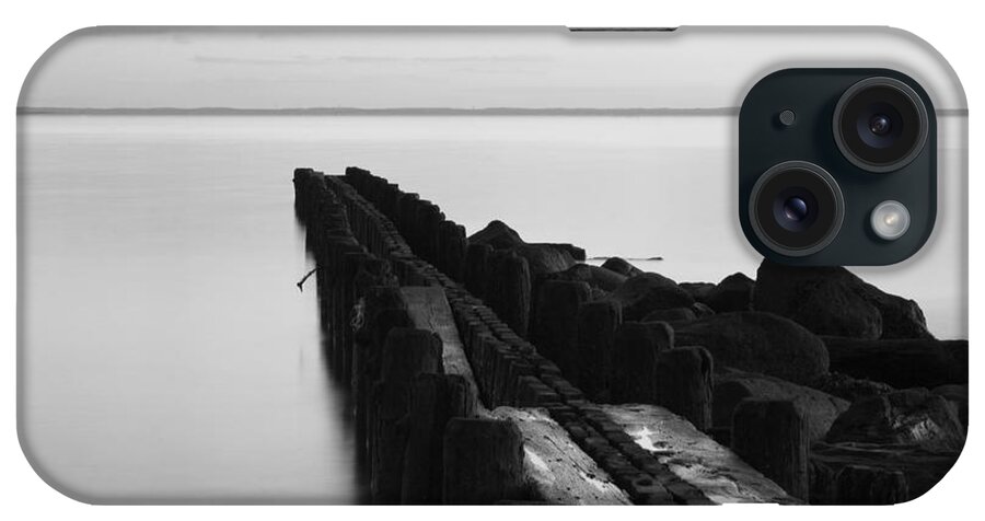 Pier iPhone Case featuring the photograph Burying Hill Beach Pier #1 by Stephanie McDowell