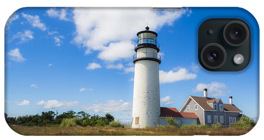 Lighthouse iPhone Case featuring the photograph Cape Cod Lighthouse #2 by Diane Diederich