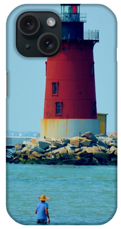 Delaware iPhone Case featuring the photograph Cape Henlopen Lighthouse #1 by Billy Beck