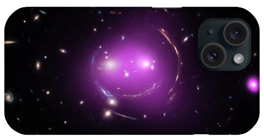 2015 iPhone Case featuring the photograph Cheshire Cat Galaxy Group #1 by Nasa/chandra X-ray Observatory Center