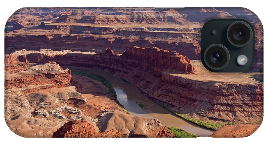 Scenics iPhone Case featuring the photograph Colorado River Canyon From Dead Horse #1 by John Elk