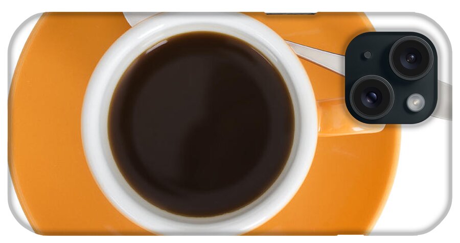 Coffee iPhone Case featuring the photograph Cup of Coffee #1 by Chevy Fleet