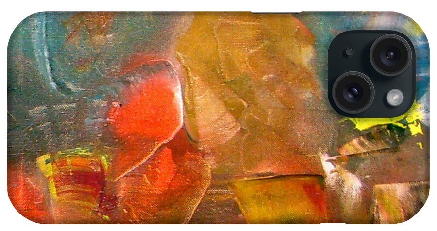 Gutter iPhone Case featuring the painting Cut - Have And Have Not by James Lavott
