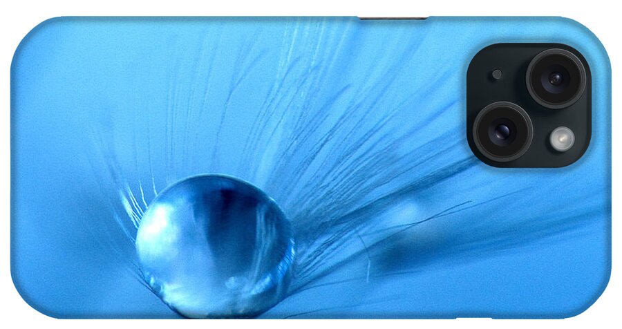 Dandelion iPhone Case featuring the photograph Dandelion Jewel #1 by Rebecca Cozart