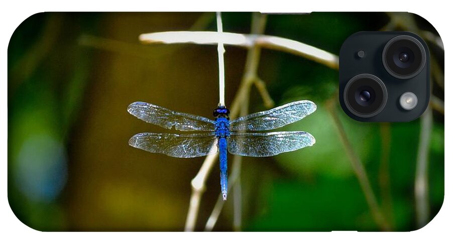Dragonfly iPhone Case featuring the photograph Dragonfly #1 by Tara Potts