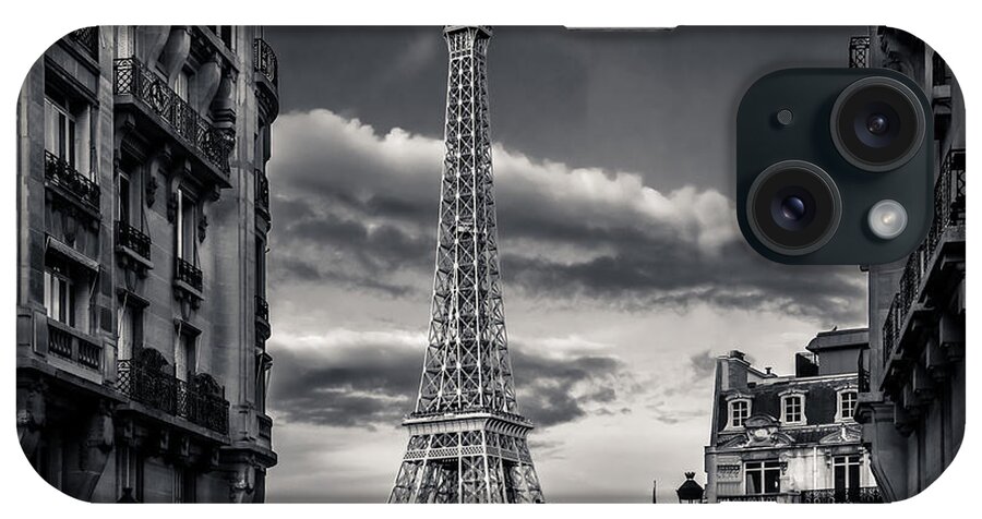France iPhone Case featuring the photograph Eiffel Tower #1 by Mark Llewellyn