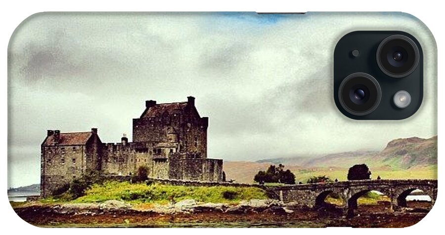 Shotaward iPhone Case featuring the photograph Eilean Donan Castle - Scotland #1 by Luisa Azzolini