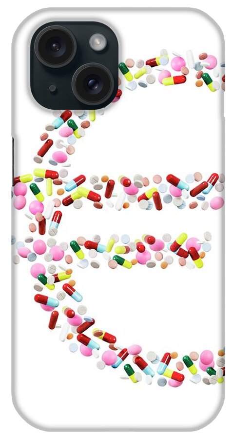 Pills iPhone Case featuring the photograph Euro Symbol #1 by Geoff Kidd
