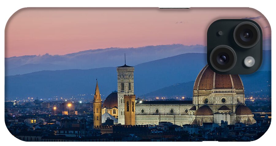 Tourist iPhone Case featuring the photograph Florence at Sunset #4 by Pablo Lopez