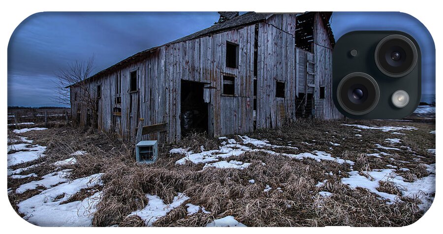 Barn iPhone Case featuring the photograph Forgotten #1 by Aaron J Groen