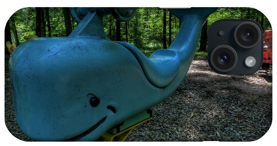 Whale iPhone Case featuring the photograph Forgotten Playground #1 by David Dufresne