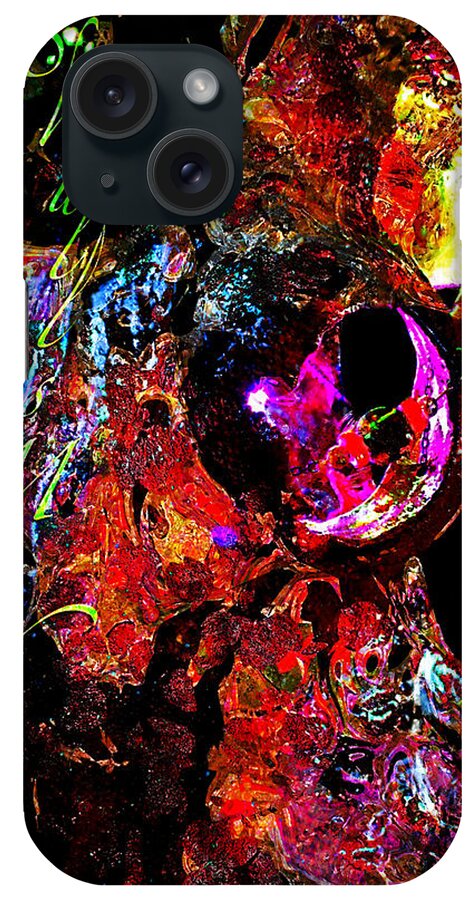 Skulls iPhone Case featuring the photograph Glassy Eyed #1 by Mayhem Mediums