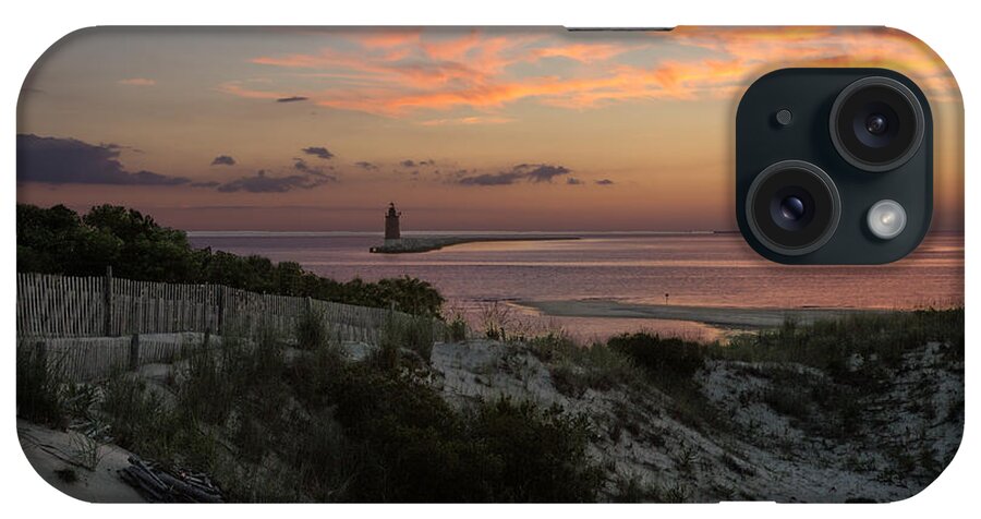 Henlopen iPhone Case featuring the photograph Henlopen Sunset #1 by Robert Pilkington