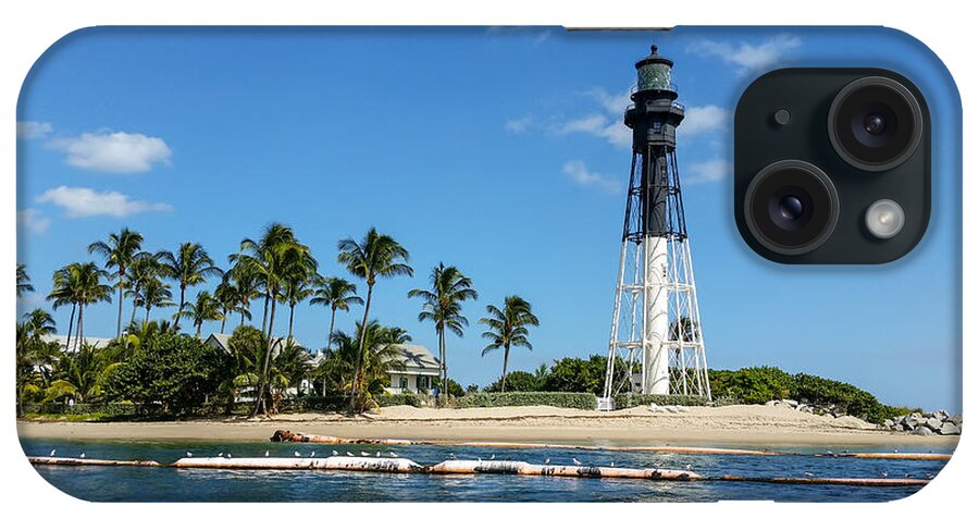 Hillsboro iPhone Case featuring the photograph Hillsboro Inlet Lighthouse #2 by David Hart