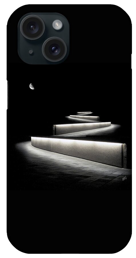 Abstract Architecture iPhone Case featuring the photograph Into The Night II by Ben and Raisa Gertsberg