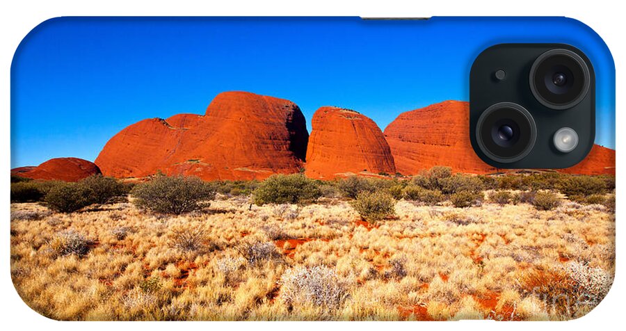 Kata Juta Olgas Central Australia Landscape Outback iPhone Case featuring the photograph Central Australia by Bill Robinson