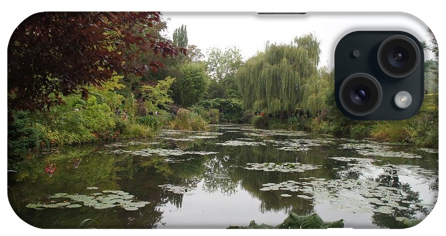 Monet iPhone Case featuring the photograph Lilly Pads #1 by Kristine Bogdanovich