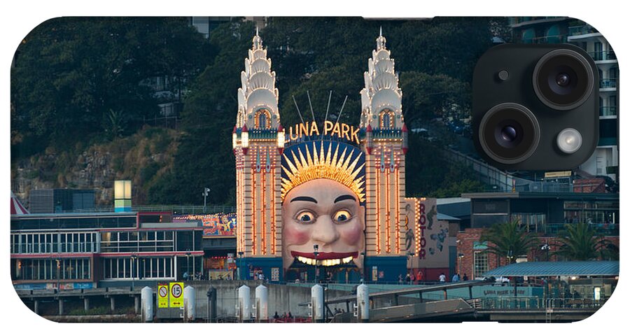 Photography iPhone Case featuring the photograph Luna Park On Milsons Point, Sydney, New #1 by Panoramic Images