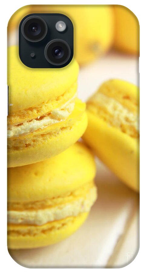 Almond iPhone Case featuring the photograph Macarons #1 by Isabel Poulin