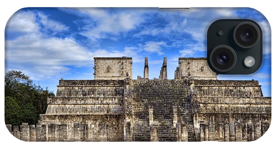 Mayan iPhone Case featuring the photograph Mayan Ruins at chichen Itza #1 by Ann Powell