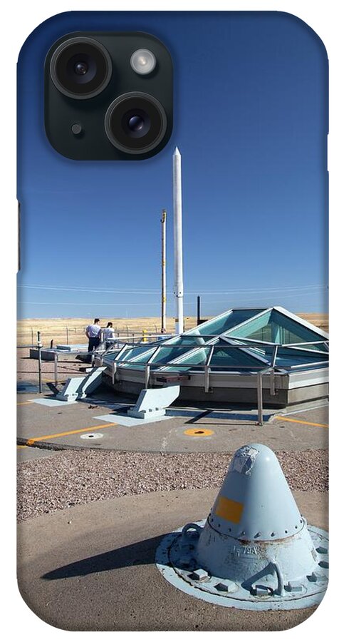 Missile iPhone Case featuring the photograph Minuteman Missile Silo #1 by Jim West