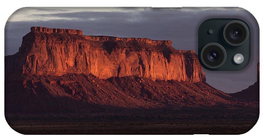 Arizona iPhone Case featuring the photograph Monument Valley Sunrise by Todd Aaron
