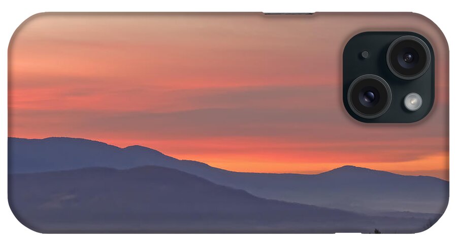 Sunrise iPhone Case featuring the photograph Mountain Sunrise 1 by Robert Mitchell